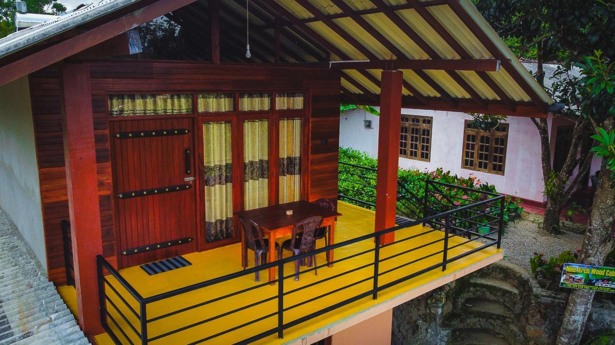 Nine Arch Wood Cabin Ella Exterior foto